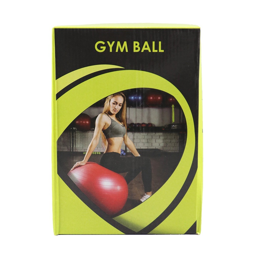 GYM BALL Pilates Topu 75 sm Klassik Yoga Plates Topu Dəsti